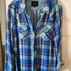Rails Hunter Flannel Blue M